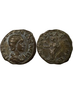 Rome Empire Julia Soaemias Bassiana Vénus debout 1 denier Billon 220-222 R Rome