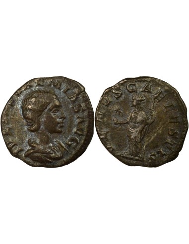 Rome Empire Julia Soaemias Bassiana Vénus debout 1 denier Billon 220-222 R Rome