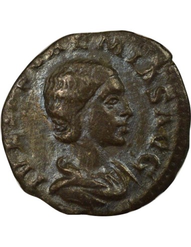 Rome Empire Julia Soaemias Bassiana Vénus debout 1 denier Billon 220-222 R Rome