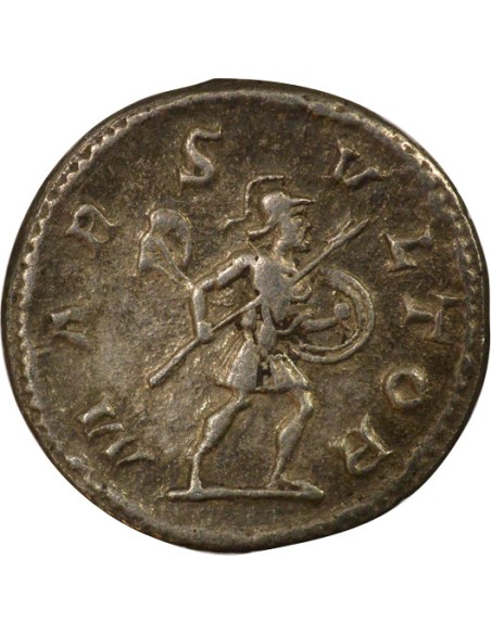 Rome Empire Alexandre Sévère Mars 1 denier Billon 232 R Rome