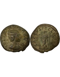 Rome Empire Julia Maesa Felicitas 1 denier Billon 220-222 R Rome