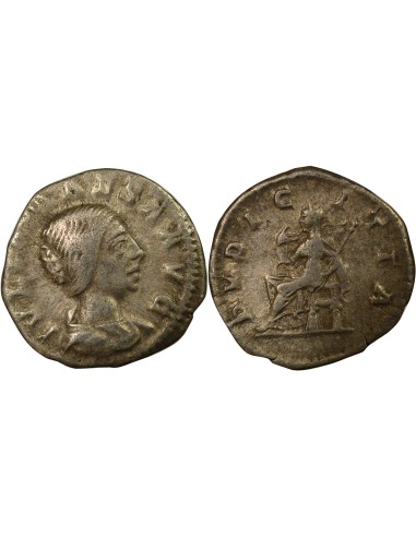 Rome Empire Julia Maesa Pudicitia 1 denier Billon 222 R Rome