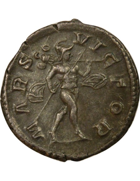 Rome Empire Elagabal Mars 1 denier Billon 219 R Rome