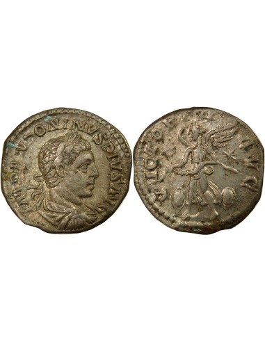 Rome Empire Elagabal Victoria 1 denier Billon 220 R Rome