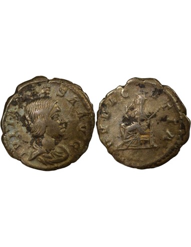 Rome Empire Julia Maesa Pudicitia 1 denier Billon 222 R Rome