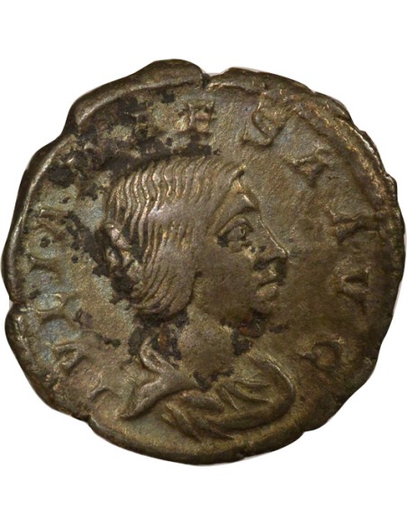 Rome Empire Julia Maesa Pudicitia 1 denier Billon 222 R Rome