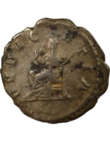 Rome Empire Julia Maesa Pudicitia 1 denier Billon 222 R Rome