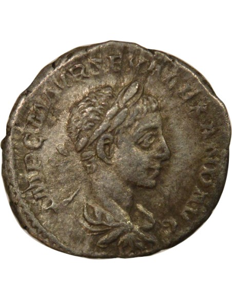 Rome Empire Alexandre Sévère Mars 1 denier Billon 222 R Rome