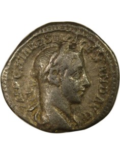 Rome Empire Alexandre Sévère Annona 1 denier Billon 226 R Rome 2