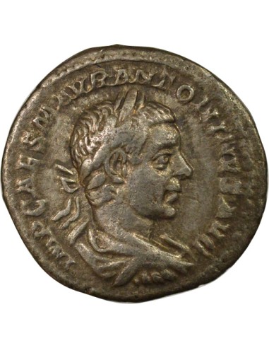 Rome Empire Elagabal Salus 1 denier Billon 218 R Rome