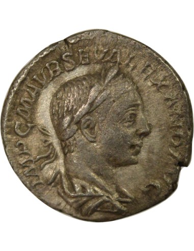 Rome Empire Alexandre Sévère Mars 1 denier Billon 223 R Rome