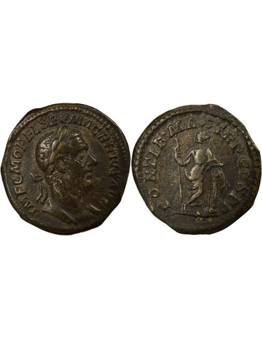 Rome Empire Macrin Securitas debout 1 denier Billon 217 R Rome