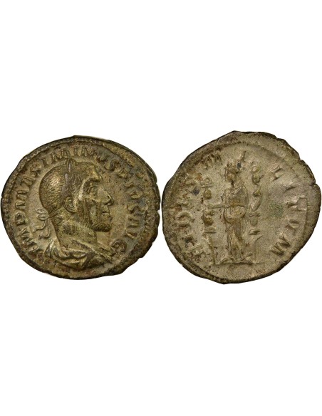 Rome Empire Maximin Ier le Thrace Fides 1 denier Billon 236 R Rome