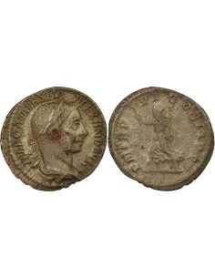 Rome Empire Alexandre Sévère Pax 1 denier Billon 227 R Rome