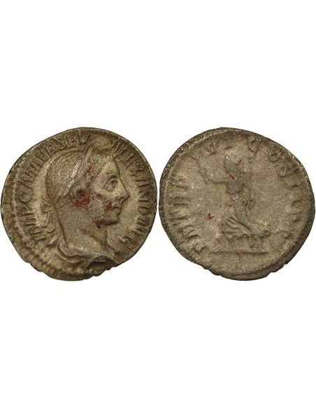 Rome Empire Alexandre Sévère Pax 1 denier Billon 227 R Rome