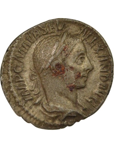 Rome Empire Alexandre Sévère Pax 1 denier Billon 227 R Rome