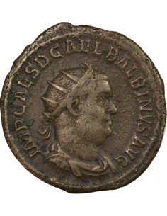 Rome Empire Balbin Poignée de Mains 1 denier Billon 238 R Rome 2