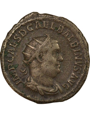 Rome Empire Balbin Poignée de Mains 1 denier Billon 238 R Rome