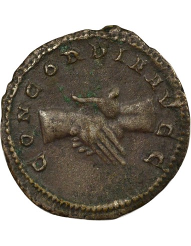 Rome Empire Balbin Poignée de Mains 1 denier Billon 238 R Rome