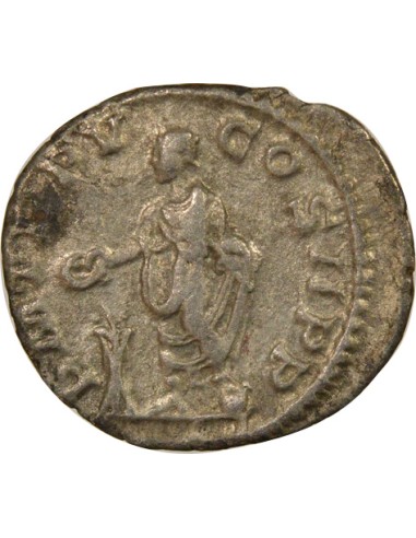 Rome Empire Alexandre Sévère Offrande de l'Empereur 1 denier Billon 226 R Rome