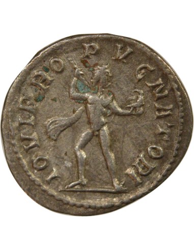 Rome Empire Alexandre Sévère Jupiter debout 1 denier Billon 231 R Rome