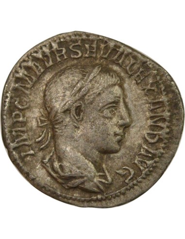 Rome Empire Alexandre Sévère Mars 1 denier Billon 223 R Rome