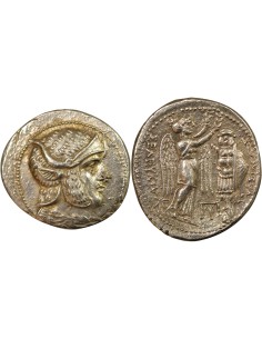 Grèce (Royaume Seleucide) Antiochos IX Victoire 1 tetradrachme Argent IIIe Siècle Av JC