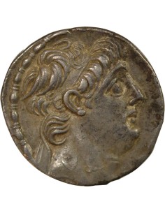 Grèce (Royaume Seleucide) Antiochos IX Zeus assis 1 tetradrachme Argent 96 / 95 Av JC Antioche 2