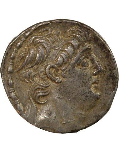 Grèce (Royaume Seleucide) Antiochos IX Zeus assis 1 tetradrachme Argent 96 / 95 Av JC Antioche
