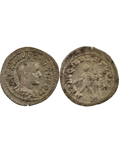 Rome Empire Maxime Prince debout 1 denier Billon 237 R Rome