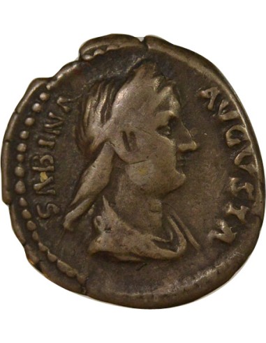 Rome Empire Sabine 1 denier Argent 129 R Rome