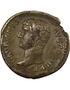 Rome Empire Hadrien Nil 1 denier Argent 136 R Rome 2