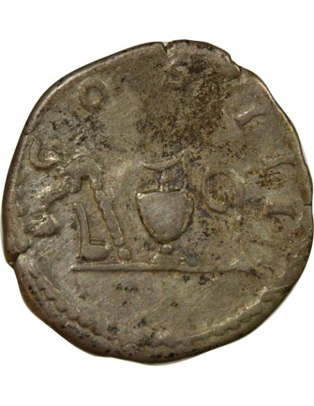 Rome Empire Hadrien Instruments Pontificaux 1 denier Argent 125/128 R Rome