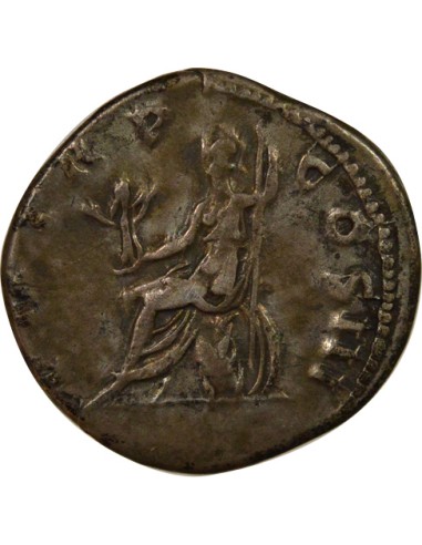 Rome Empire Hadrien Roma assise 1 denier Argent 123 R Rome