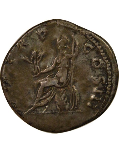 Rome Empire Hadrien Roma assise 1 denier Argent 123 R Rome