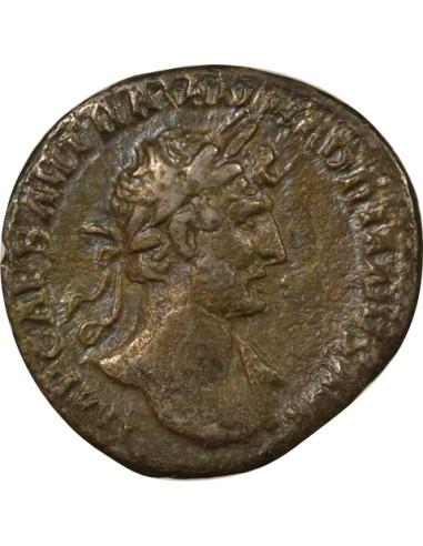 Rome Empire Hadrien Felicitas debout 1 denier Argent 118 R Rome