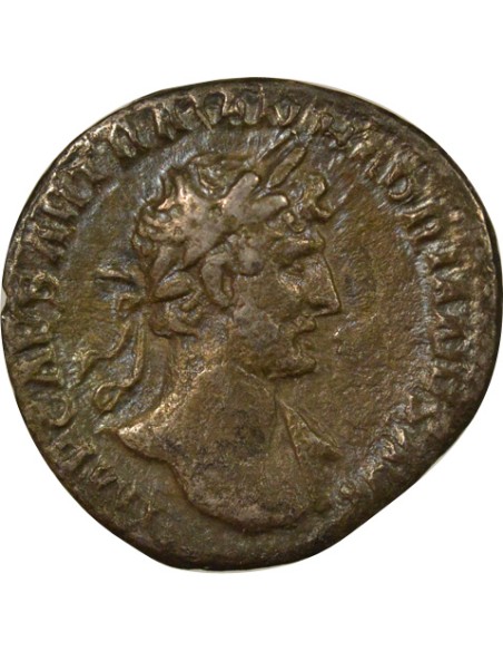 Rome Empire Hadrien Felicitas debout 1 denier Argent 118 R Rome