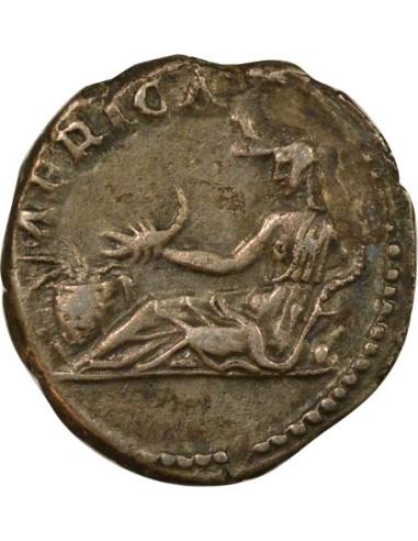 Rome Empire Hadrien Afrique 1 denier Argent 136 R Rome