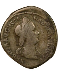 Rome Empire Sabine Concordia assise 1 denier Argent 129 R Rome 2