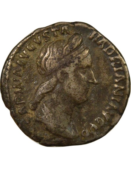 Rome Empire Sabine Concordia assise 1 denier Argent 129 R Rome