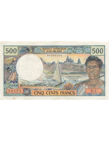 Nle Calédonie 500 francs 1969