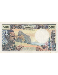 Nle Calédonie 500 francs 1969 2