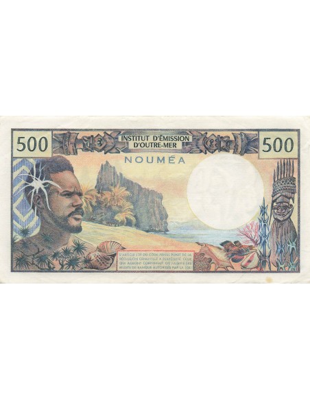 Nle Calédonie 500 francs 1969
