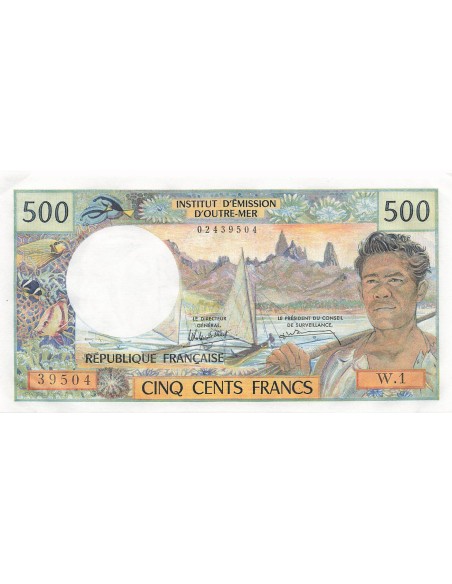 Nle Calédonie 500 francs 1969