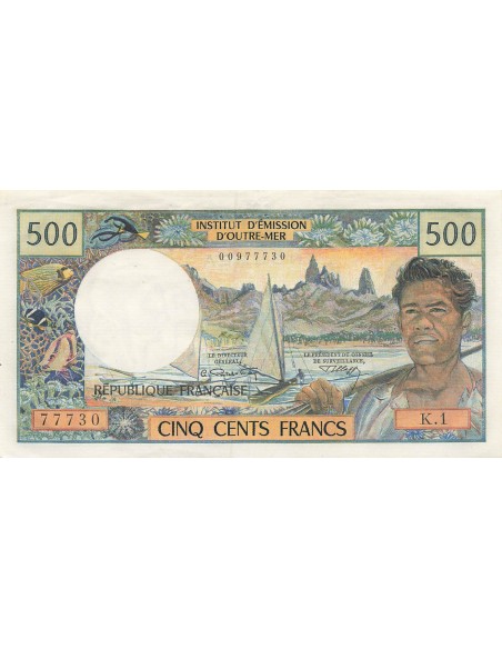 Nle Calédonie 500 francs 1969