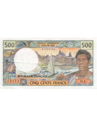 Nle Calédonie 500 francs 1969