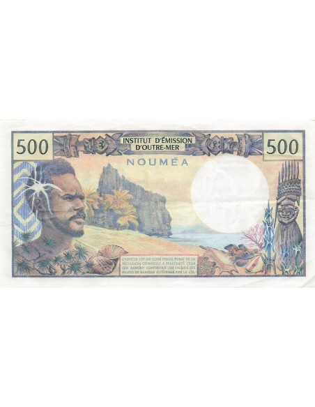 Nle Calédonie 500 francs 1969