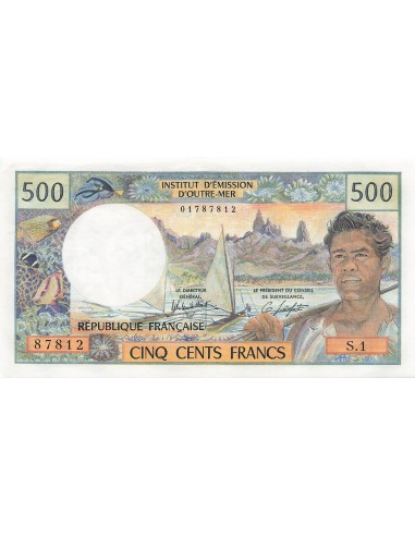 Nle Calédonie 500 francs 1969