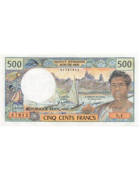 Nle Calédonie 500 francs 1969
