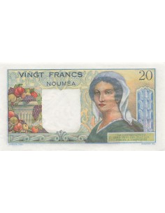 Nle Calédonie 20 francs 1954 2